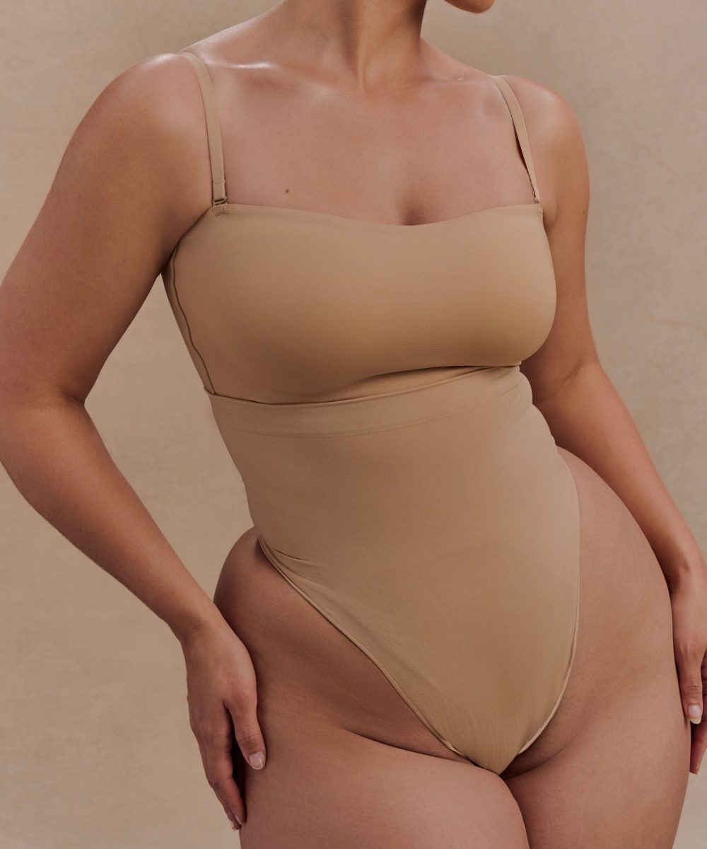 Joanna Strapless Shapewear Bra - Beige