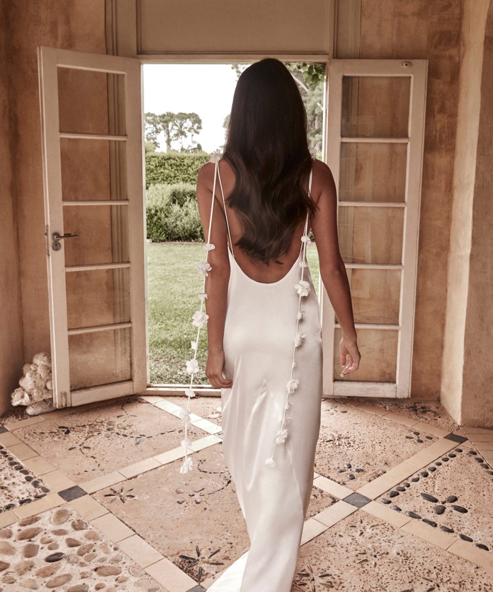 Elenora Rose Gown - White