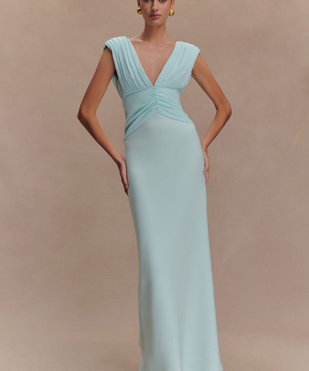Monique Maxi Dress - Ice Blue
