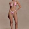 Robyn Beaded Bikini Bottom - Pink