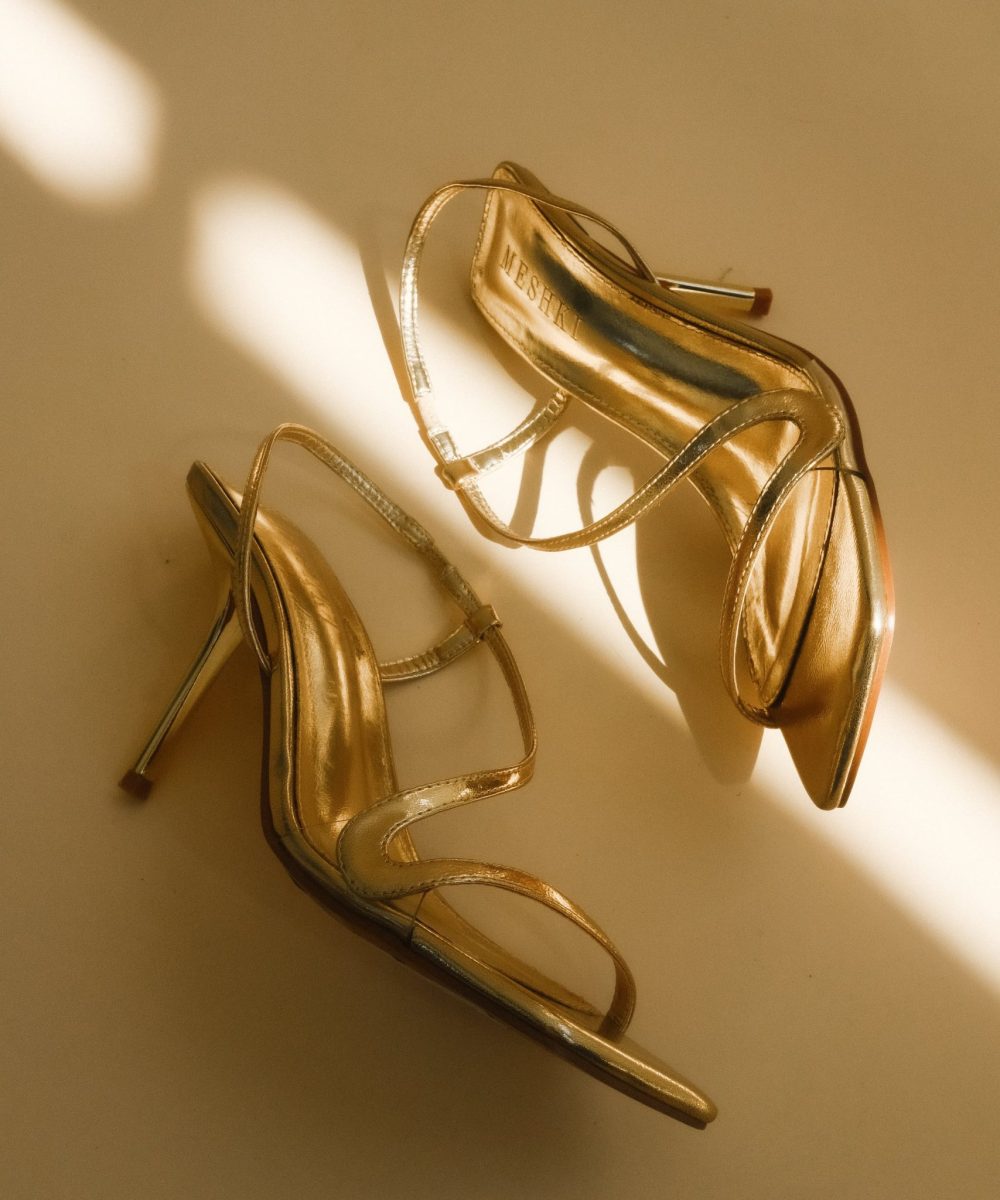 Jaska Metallic High Heel - Gold