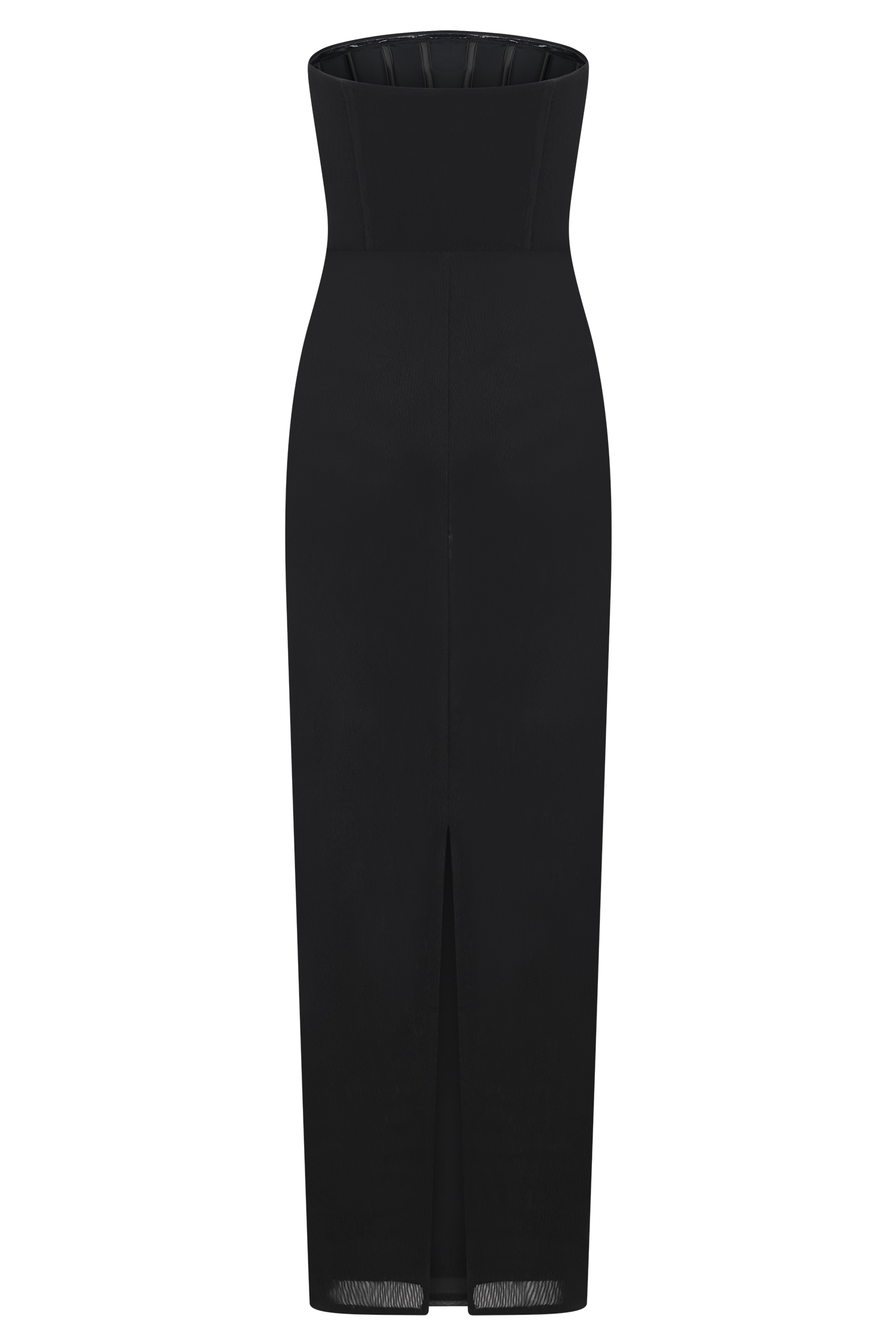 GHOST-GemmaStraplessMeshMaxiDress-Black2.png