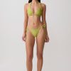 Blossom Side Tie Bikini Bottom - Green